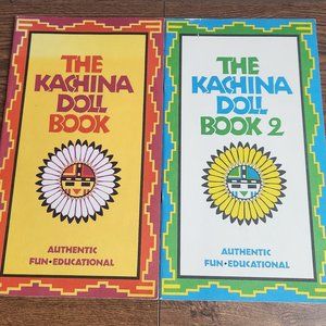 Vintage 1972/73 Kachina Dolls of the Hopi People Coloring Books